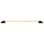 Applique LED Activejet AJE-CAMELIA WW 2300lm 2700K Nero per Interni 1580mm