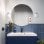Applique Activejet IRMA singolo E27 interno metallo nickel IP20 argento