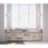 Applique Activejet NIKITA singolo classico E27 nickel vetro bianco IP20