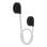 Applique LED Activejet AJE-CAMELIA NW 16W 4000K 2400lm Nero