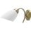 Applique Activejet NIKITA Patyna E27 Interno Stile Classico Vetro Bianco