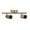Lampada da soffitto Activejet SPECTRA doppia oro cilindro GU10 IP20