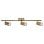 Lampada da soffitto Activejet SPECTRA oro trilampada cilindrica GU10 IP20