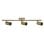 Lampada da soffitto Activejet SPECTRA oro trilampada cilindrica GU10 IP20