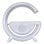 Lampada Activejet AJE-SOLO RGB LED Bluetooth HiFi Caricatore Wireless Bianco