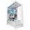Caja Mars Gaming MC-PRISMA Triple Cristal ARGB Blanco Semitorre ATX