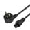 Cabo de alimentação Savio Strom IEC 60320 C5 3m Preto Conector Tipo C