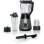 Batidora de vaso Bosch Serie 4 MMB6177S 1,5L 1200W acero inoxidable picahielos