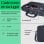 Borsa HP Everyday 14" Grigia Impermeabile Poliestere con Tracolla