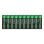 Bateria AA Patona Alcalina 1,5 V Preto Verde Pack 10 unidades