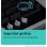 Placa de gas Siemens iQ500 EP6A6PI10 4 zonas cristal templado negro 59 cm