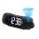 Radio-réveil Blaupunkt CRP9BK LED FM PLL projection USB Noir