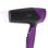 Asciugacapelli Adler AD 2260 1600W Nero Viola Compatto Manico Pieghevole