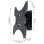 Support mural TV Roline ICA-LCD 2900B 19-37 pouces inclinaison pivot 25 kg noir