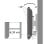 Support mural TV Roline ICA-LCD 2900B 19-37 pouces inclinaison pivot 25 kg noir