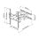 Support mural Roline Techly ICA-PLB 147XL 42-70" 70kg inclinable pivotant XL