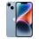Apple iPhone 14 6GB 128GB 6.1" OLED 5G Dual SIM Kamera IP68 iOS 17 Blau