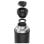 Termo ZWILLING Thermo 1L acero inoxidable negro tapa taza antigoteo