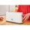 Torradeira Black & Decker BXTO1001E 1 Fenda 1000W Plástico Branco Funções Avançadas