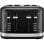 Torradeira KitchenAid 5KMT4109EBM 4 Fendas Inox Preto 1640W Reaquecimento Descongela
