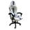 Sedia gaming Nasa ATLANTIS BIS AT012BIS-WB schienale reclinabile blu bianco 120kg