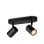 WiZ IMAGEO 2 verstellbare Spots Smart Deckenleuchte Wi-Fi/Bluetooth Schwarz LED Metall 2200K