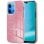 Funda para móvil Cool Glitter Silicona Rosa Flexible Protegida para Xiaomi Redmi 15C, 15C 5G y Poco C85