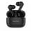Auriculares Sunstech Wavepods One inalámbricos Bluetooth 5.3 con micrófono y estuche de carga negros