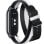 Correa Original Xiaomi Double Wrap Strap para Mi Smart Band 8 Blanco y Negro