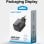 Carregador de Parede GaN Vention FEFB0-EU 2xUSB Tipo-C 45W
