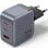 Carregador GaN Vention FEXH0-EU 70W 2xUSB-C 1xUSB-A Compacto Cinzento