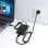 Cargador GaN Aisens ASCH-1PD90D069-BK 90W USB-C PD3.0 1.8m Negro