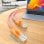 Cable Ethernet Vention IBEOH Cat.6 2m Naranja velocidad 1000Mbps PVC
