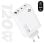 Cargador Subblim GaN 120W USB-C 4 Puertos Power Delivery Compacto Blanco