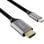 Cambiador de género Trust Calyx USB-C a HDMI 2 m 4K Negro Plata