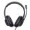 Auriculares Trust Ayda Max com fio jack 3.5mm para escritório e chamadas microfone preto