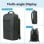 Sac à dos Vention KRSB0 pour PC portables 17.3" 26L imperméable noir