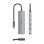 Dock USB-C Aisens ASUC-5P028-GR 1xHDMI 4K 2xUSB-A 2xUSB-C 100W PD Gris