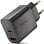 Carregador NGS ERA 30W BLACK GaN 2 Portas USB-C USB-A Carga Rápida