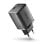Carregador NGS Bud 65W-C USB-C GaN com Cabo 1,5 m Carregamento Rápido Preto