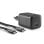 Carregador NGS Bud 65W-C USB-C GaN com Cabo 1,5 m Carregamento Rápido Preto