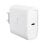 Chargeur GaN Trust Maxo 65W USB-C câble 2m charge rapide blanc