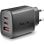 Carregador NGS ERA 65W BLACK GaN 2xUSB-C 1xUSB-A Carga Rápida