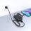 Cargador de sobremesa Aisens ASCH-1PD45D067-BK GaN USB-C 45W 1.8m Negro