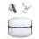Auriculares Leotec Nebula Fit inalámbricos Bluetooth para gaming y deporte blancos