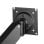 Monitorhalterung Arctic X1-3D Clamp 43 Zoll Gasfeder höhenverstellbar Schwarz