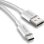Cable USB NGS ZYRO-AC White USB-A a USB-C 1m 15W 480Mbps Blanco