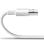 Cable USB NGS ZYRO-AC White USB-A a USB-C 1m 15W 480Mbps Blanco