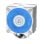 Refrigerazione Aria Arctic Socket Intel LGA1851 AM5 120mm Freezer 36 A-RGB Bianco LED RGB