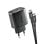 Carregador NGS Bud 45W-C GaN USB-C PD PPS Cabo 1,5 m Preto